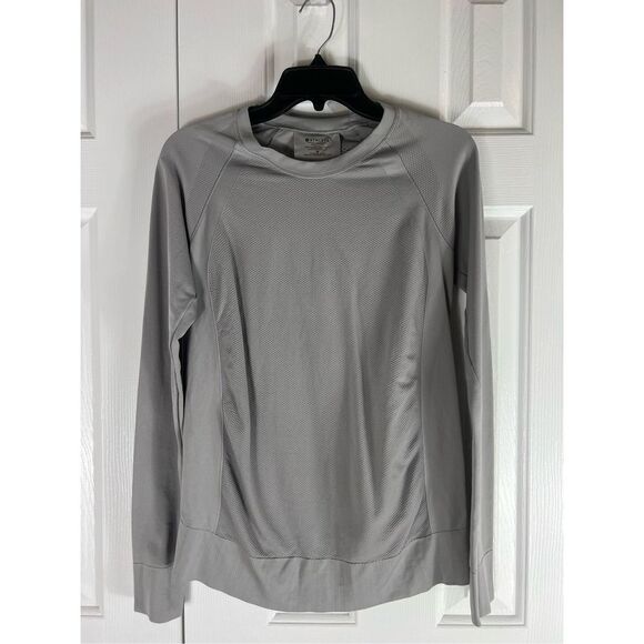 Athleta Womens Grey Shirt Size M - Picture 1 of 3